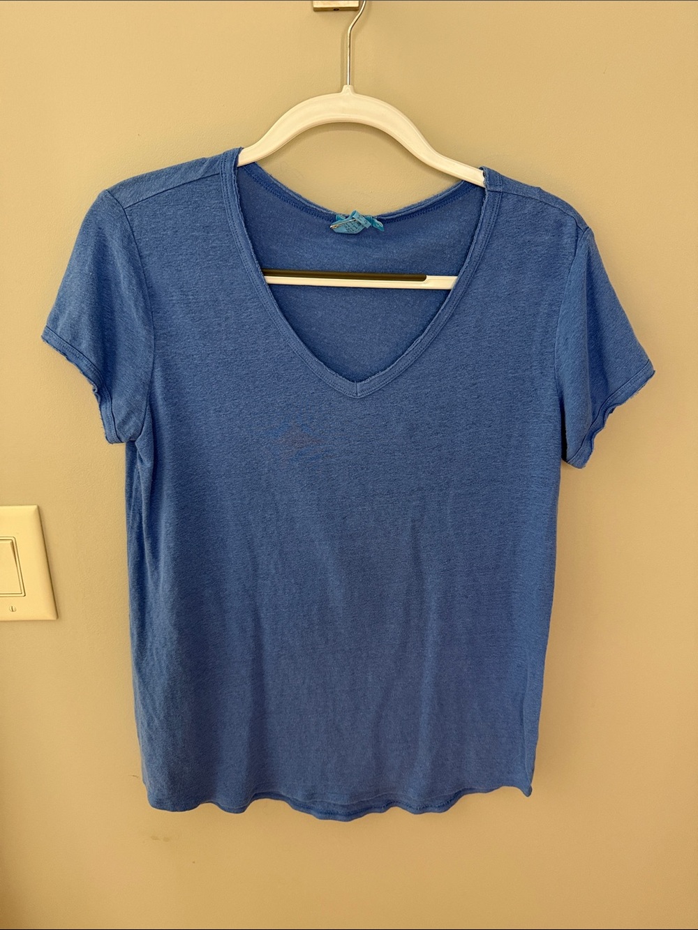 Everyday V-Neck Short Sleeve Tee - Blue